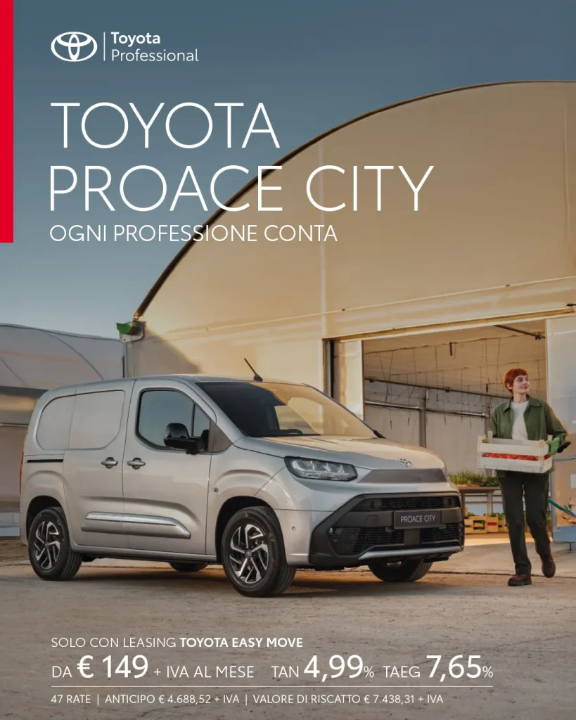 toyota proace city spazio torino