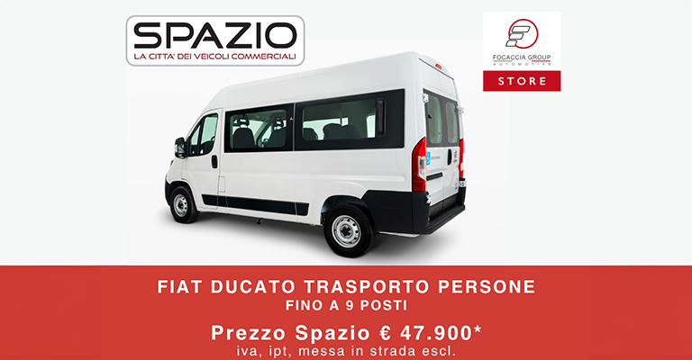 Promo Fiat Ducato focaccia store