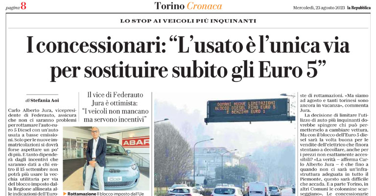 L’inquinamento blocca gli Euro 5? Spazio ha la soluzione!