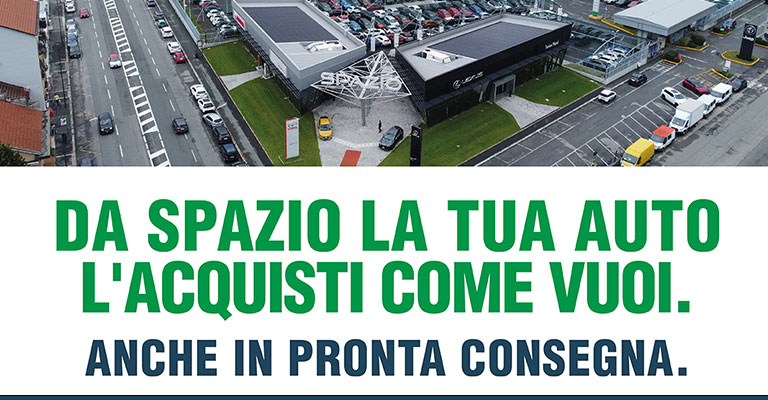 Da Spazio acquisti la tua Auto come vuoi!