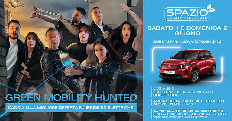 Spazio Green Mobility Hunted: caccia alla migliore offerta su ibride ed elettriche